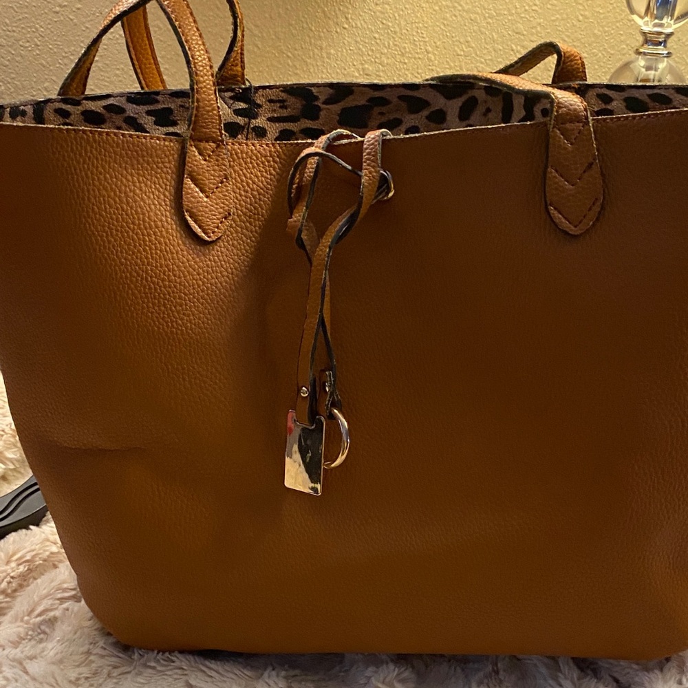 Leopard Print Tote Bag